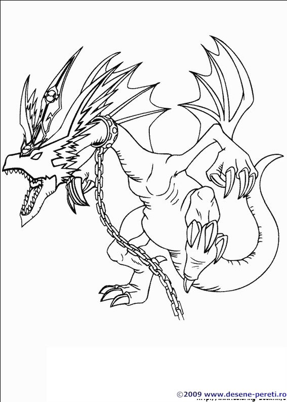 yu-gi-oh desene colorat